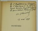 Prométhée. Tragédie lyrique en trois actes. Musique de Gabriel Fauré.. LORRAIN, Jean ; HÉROLD, A. Ferdinand.