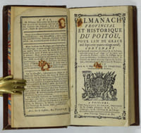 Almanach provincial et historique du Poitou, pour l'an de grâce mil sept cent quatre-vingt-neuf ; contenant Les levers & couchers du Soleil & de la Lune, calculées pour le 46e degr. 35 de latit. qui est celle de Poitiers : plus, le Passage de la Lune au Méridien ; les Phases de la Lune, & l'entrée du Soleil dans les Signes du Zodiaque, calculés pour le Méridien de Poitiers.