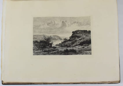 Angers et ses environs. Album de gravures à l'eau-forte.