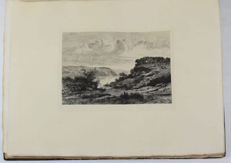 Angers et ses environs. Album de gravures à l'eau-forte.. ABRAHAM, Tancrède (ill.)