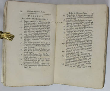 Catalogue raisonné d'un choix précieux de dessins, et d'une nombreuse et riche collection d'estampes anciennes et modernes, en feuilles, en recueils et en oeuvres, Livres à figures, sciences et arts, tableaux et autres objets curieux, Qui composaient le cabinet de feu Pierre-François Basan père, graveur & ancien marchand d'estampes.