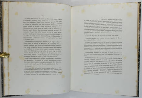 La photographie ses origines, ses progrès, ses transformations.. BLANQUART-EVRARD, (Louis Désiré).