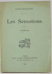 Les sensations. [Édition originale]