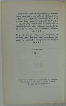 Réflexions sur la vie et le bonheur. [Édition originale sur papier vélin - Envoi]. JOUHANDEAU, Marcel.