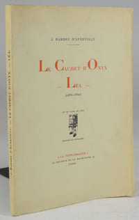 Le Cachet d'Onyx - Léa (1831-1832). [Édition originale numérotée]