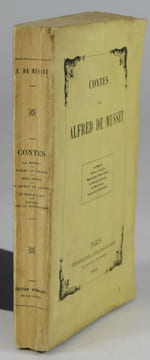 Contes par Alfred Musset. La Mouche - Pierre de Camille - Mademoiselle Mini Pinson - Le Secret de Javotie - Le Merle blanc - Lettres sur la ...