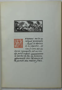 Proses et bois originaux de Gabriel Belot.