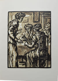 La Femme pauvre. Préface de Jacques Maritain. Sépias de Charles Bisson gravées sur bois par Georges Beltrand.