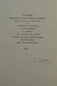 La Femme pauvre. Préface de Jacques Maritain. Sépias de Charles Bisson gravées sur bois par Georges Beltrand.