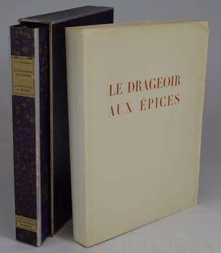 Le Drageoir aux Épices. Illustré de cinquante-quatre eaux-fortes originales gravées par Auguste Brouet.. HUYSMANS, J.-K. ; BRUET, Auguste ...