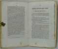 Affaires relatives aux Troubles de l'Ouest. Cour d'Assise de Loir-et-Cher. Session ordinaire, ouverte le 19 novembre 1832.. 