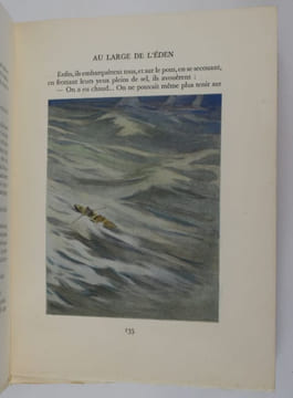 Au large de l'Éden. Illustrations en couleurs de Henry Cheffer.. VERCEL, Roger - (CHEFFER, Henry).
