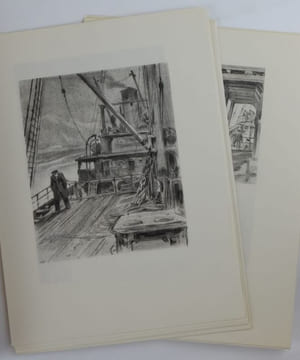 Au large de l'Éden. Illustrations en couleurs de Henry Cheffer.. VERCEL, Roger - (CHEFFER, Henry).