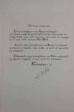 Macette. Pointes-sèches de Léon Courbouleix. Le texte, gravé à l'eau-forte, a été imprimé sur la presse à bras par l'artiste.. RÉGNIER, Mathurin - ...