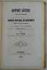 Rapport général sur les travaux du Conseil Central de Salubrité et du Département de la Loire-Inférieure, pendant l'Année 1845 ; adressé à M. A. ...