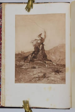 Sahara & Sahel. I. - Un été dans le Sahara. II. - Une année dans le Sahel. Édition illustrée de douze eaux-fortes par Lerat, Courtry et Rajon, d'une ...