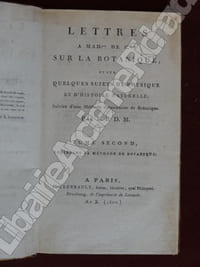 Lettres à Mad. de C. sur la botanique et sur quelques sujets de physique et d'histoire naturelle - Tome 2