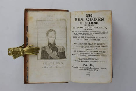 Les six codes du Royaume, précédés de la charte constitutionnelle, et suivis des lois et ordonnances concernant la liberté de la presse, des lois sur ...