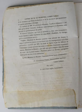 Rapports sur les opérations et les faits militaires auxquels la Garde Nationale a pris part dans les journées des 5 et 6 Juin [1832]. . [État-Major ...