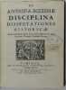 De Antiqua Ecclesiae Discimplina Dissertationes Historicae. [Édition originale].. ELLIES DU PIN, Ludovico (Louis Ellies du Pin ou Dupin).