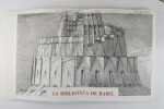 La Biblioteca de Babel. La Bibliothèque de Babel.. BORGES, Jorge Luis ; DESMAZIÈRES, Érik (illustrations).