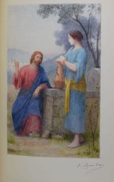 L'Évangile selon Saint-Jean. Traduction critique, introduction et commentaire par le P. Th. Calmes.. EXCEPTIONNEL EXEMPLAIRE TRUFFÉ DE 15 AQUARELLES ...