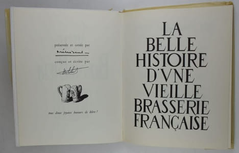 La belle histoire d'une vieille brasserie française. [Transférée sur son emplacement actuel en 1856 la Brasserie Paillette allait consacrer un siècle ...