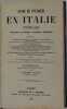 Guide du voyage en Italie. Itinéraire artistique, pittoresque, historique, commercial comprenant (...) Le tableau complet de Rome, Naples, Florence, ...