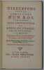 Directions pour la conscience d'un Roi compos&eacute;es pour l'instruction de Louis de France... Pour servir de suppl&eacute;ment au T&eacute;l&eacute;maque.. F&Eacute;NELON, Fran&ccedil;ois ...