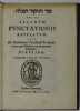 Hoc est arcanum punctationis revelatum. sive de Punctorum vocalium et accentuum apud Hebraeos vera et germana antiquitate diatriba, in lucem edita à ...
