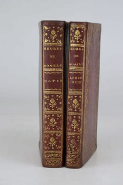 Heures imprimées par l'ordre de monseigneur le cardinal de Noailles, archevesque de Paris. Nouvelle édition, qui contient les offices selon l'usage de ...