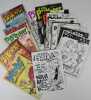 Le petit psikopat illustré. Numéro 1 à 10 (complet). Psikopat mensuel (bandes dessinées) numéro 1 à 4. Janv. 85., Fév 85., Mars 85., Avril 85. ...