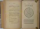 L'Étoile. 16 numéros du n° 37 (Janvier 1892) au n° 52 (Avril 1893).. JHOUNEY, Alber (JOUNET, Albert ; CAILLIÉ, René, directeurs de publication).