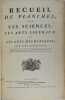 [ENCYCLOPÉDIE] Recueil de planches, sur les sciences, les arts libéraux, et les arts méchaniques, avec leur explication. Neuvième livraison, ou ...