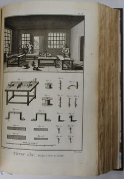 [ENCYCLOPÉDIE] Recueil de planches, sur les sciences, les arts libéraux, et les arts méchaniques, avec leur explication. Neuvième livraison, ou ...