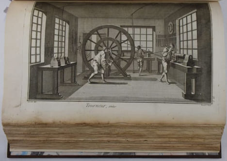 [ENCYCLOPÉDIE] Recueil de planches, sur les sciences, les arts libéraux, et les arts méchaniques, avec leur explication. Neuvième livraison, ou ...