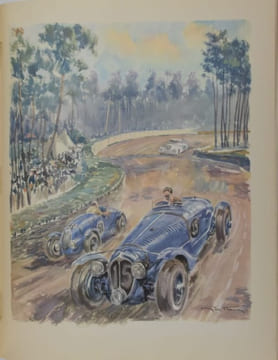 Les 24 heures du Mans. Histoire d'une grande bataille pacifique et sportive.. LABRIC, Roger ; HAM, Géo (illustrations).
