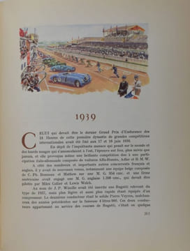 Les 24 heures du Mans. Histoire d'une grande bataille pacifique et sportive.. LABRIC, Roger ; HAM, Géo (illustrations).