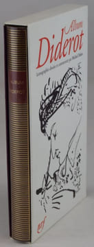 Album Diderot. Iconographie choisie et commentée par Michel Delon.. [DIDEROT, Denis] DELON, Michel.
