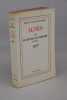 Agnès ou Le rivage de Bohême. Roman. Édition originale.. CHAZOURNES, Félix de.
