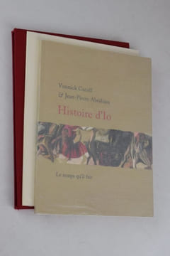 Histoire d'Io. Texte de Jean-Pierre Abraham. [Édition originale]. CAROFF, Vonnick ; ABRAHAM, Jean-Pierre ; VINTER, Jean-Noël.