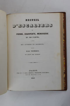 Menuiserie descriptive, Nouveau Vignole des menuisiers, ouvrage théorique et pratique, utile aux ouvriers, maîtres et entrepreneurs ; composé des ...