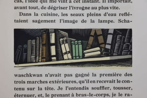 Clairière. Bois de Falke. [Envoi]. CONSTANTIN-WEYER ; FALKÉ (illustrations).