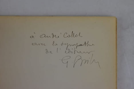 Hugues Rebell et René Boylesve (une amitié littéraire). [Envoi de l'éditeur]. GÉRARD-GAILLY.