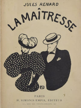 La Maîtresse. Dessins de F. Vallotton. [Édition originale]. RENARD, Jules ; VALLOTTON, Félix.