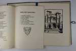 Vienne en Dauphin&eacute;. 8 estampes originales grav&eacute;es sur bois par Philippe Burnot. Avec un po&egrave;me de Charles Forot.. FOROT, Charles ; BURNOT, Philippe ...