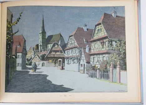 Mon village - Ceux qui n'oublient pas. Images et Commentaires par l'Oncle Hansi. . HANSI (WALTZ, Jean-Jacques).