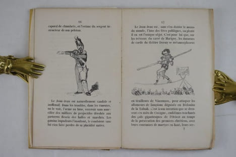 Physiologie du troupier. Dessins par Jules Vernier.. MARCO-SAINT-HILAIRE (Emile).