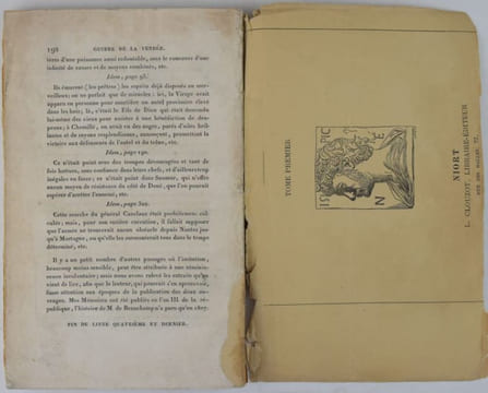 Mémoires pour servir à l'Histoire de la Guerre de la Vendée par le Général Turreau.. TURREAU, Louis-Marie.