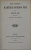 Aventures d'Arthur Gordon Pym. Traduction de Charles Baudelaire.. POE, Edgar ; BAUDELAIRE, Charles (traduction).